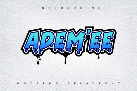 Ademee Font for Bold Branding and Eye-Catching Designs