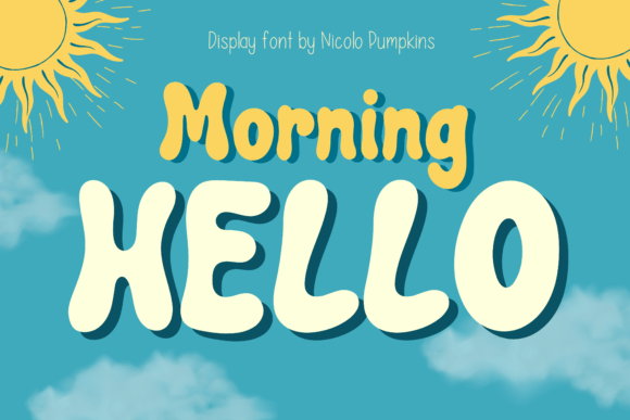 Designing with Morning Hello: A Groovy Font for Modern Branding