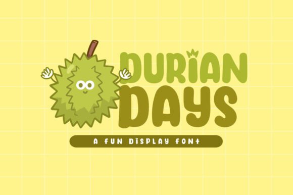 Durian Days Font for Playful Branding