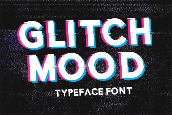 Glitch Mood: A Quirky Display Font for Modern Web Design