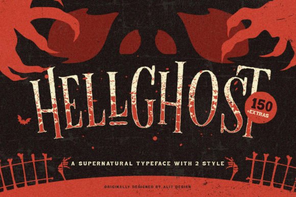 Hellghost Font for Web Design and Digital Projects