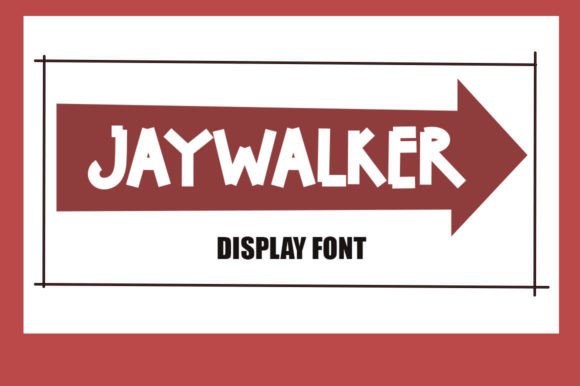 Jaywalker Font for Modern Web Design