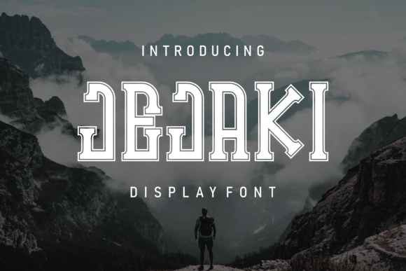 Jejaki: A Display Font for Bold Brand Statements
