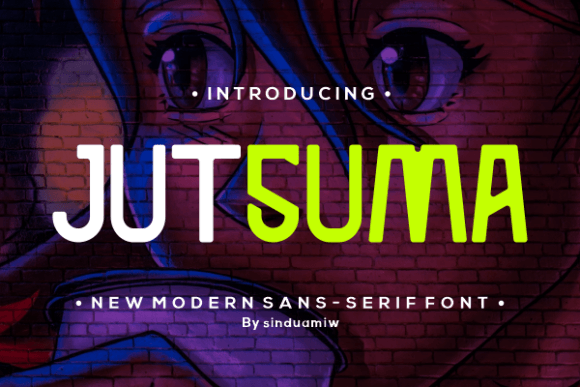 Jutsuma: A Dynamic Display Font for Modern Editorial Design