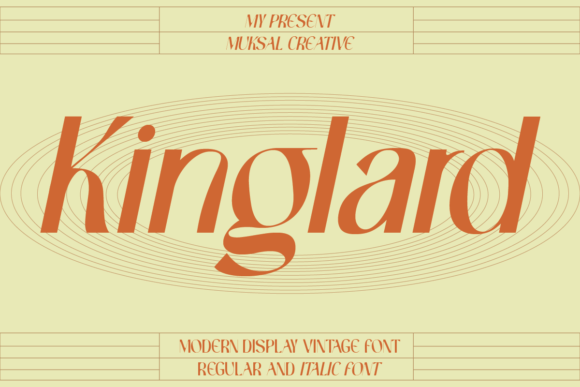 Kinglard Font for Professional Branding and Design