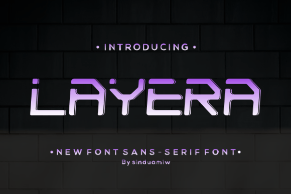 Layera: A Display Font That Elevates Digital Branding