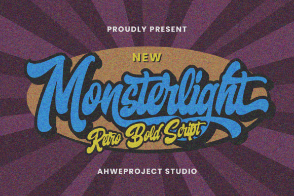 Monsterlight: A Bold Display Font for Eye-Catching Branding
