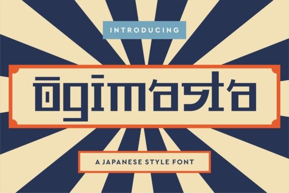 Ogimasta Font for Handmade Creations