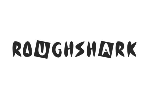 Roughshark Font for Bold Editorial Design