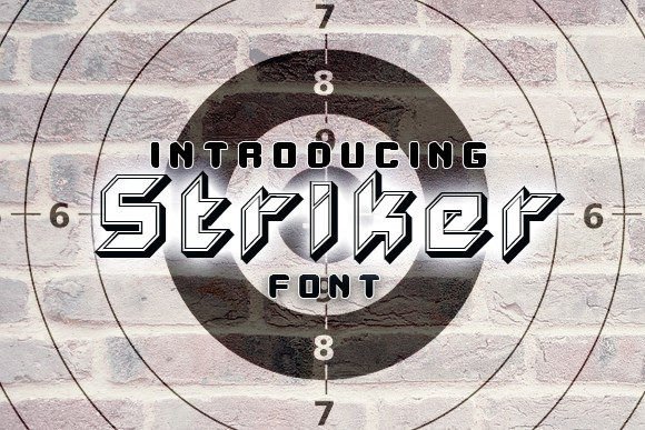 Striker Font for Bold Branding Projects