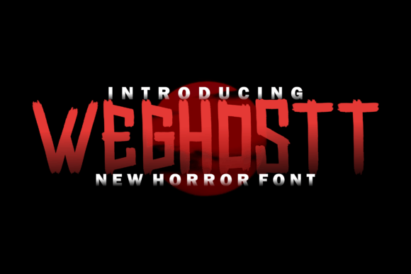 Weghostt: A Modern Display Font for Editorial Projects